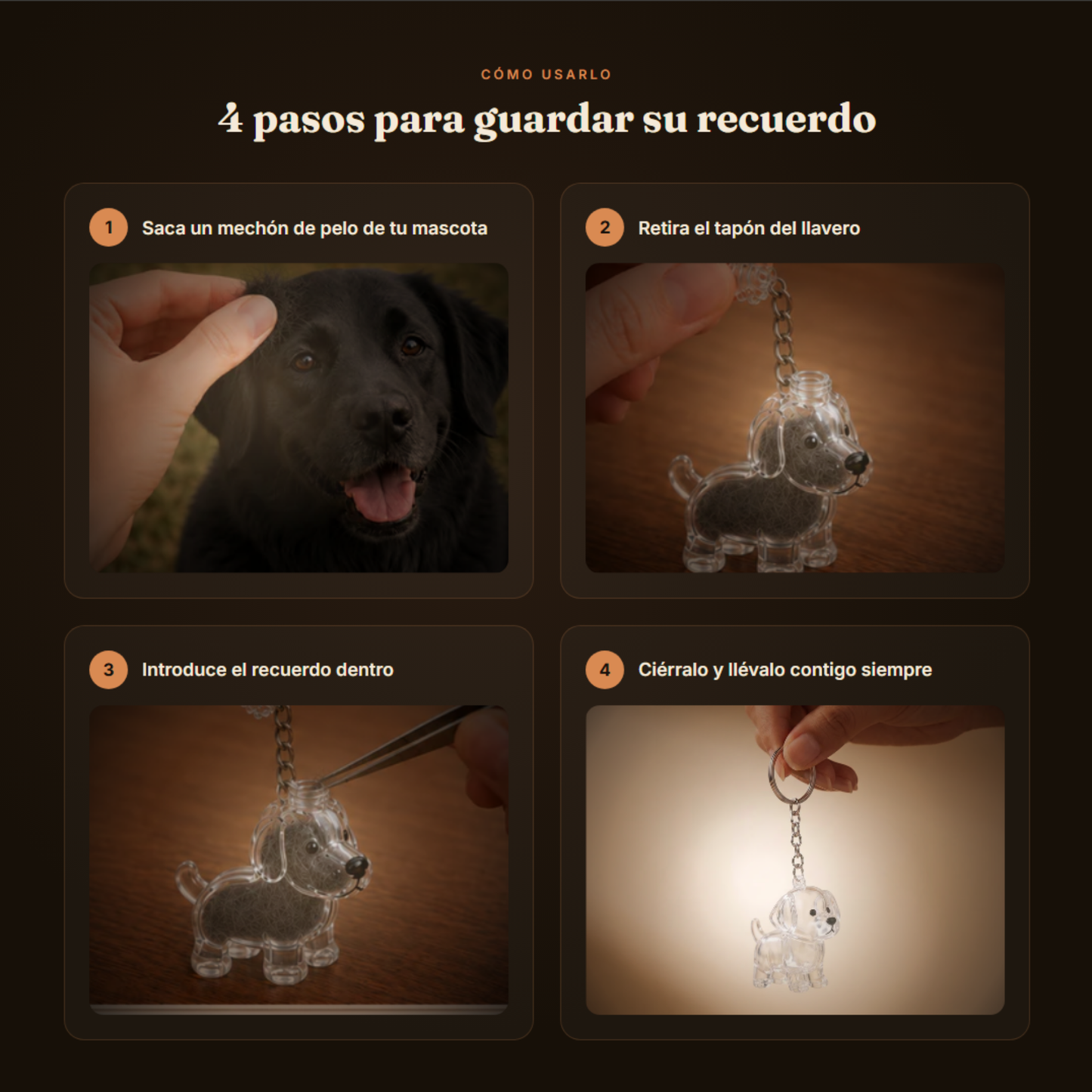 Pet Memorial Keychain