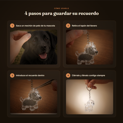 Pet Memorial Keychain